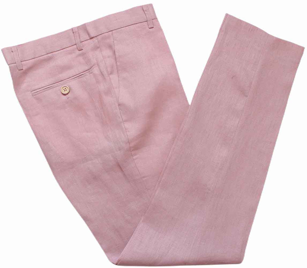 PINK LINEN 3 PIECE SUIT