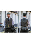 GREEN TATTERSALL TWEED 3 PIECE SUIT for bdtailormade