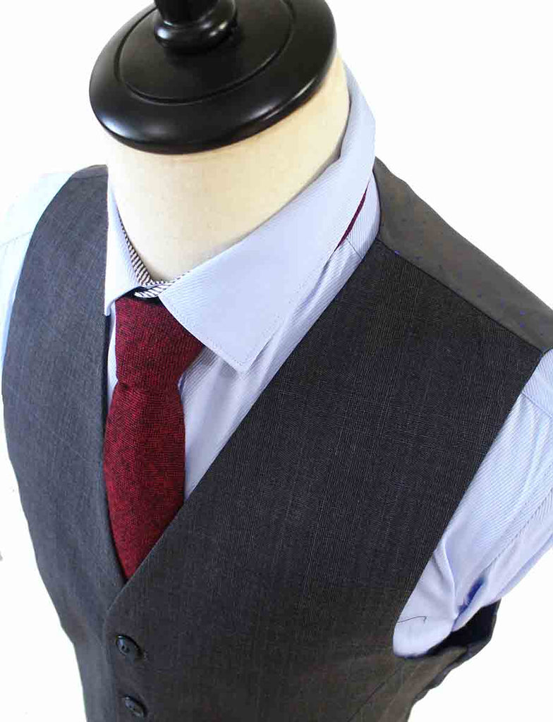 BDtailormade CHARCOAL PRINCE OF WALES CHECK SUIT - BDtailormade Worsted Suittweedmaker hockerty menstweedsuit