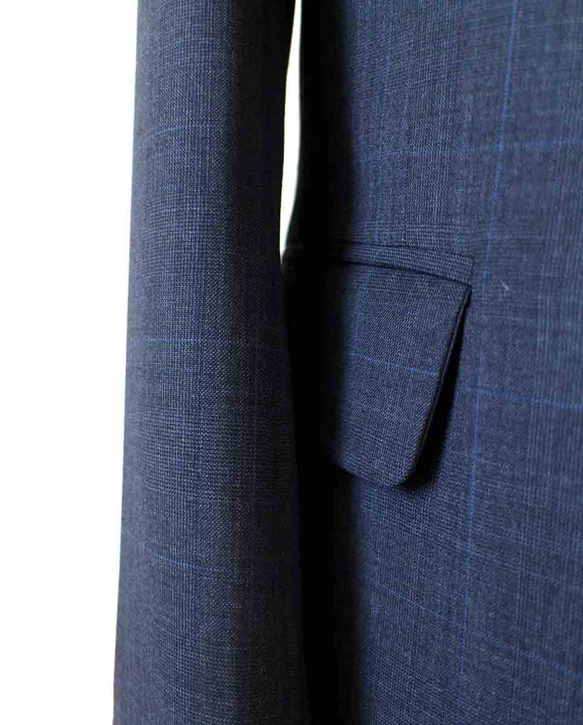 BDtailormade CHARCOAL PRINCE OF WALES CHECK SUIT - BDtailormade Worsted Suittweedmaker hockerty menstweedsuit