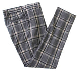 BDtailormade GREY WINDOWPANE PLAID TWEED 3 PIECE SUIT - BDtailormade TWEED SUITStweedmaker hockerty menstweedsuit