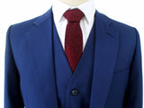 BDtailormade NAVY WORSTED 3 PIECE SUIT - BDtailormade Worsted Suittweedmaker hockerty menstweedsuit