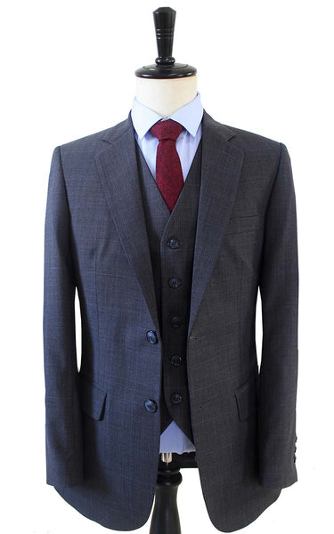 CHARCOAL PRINCE OF WALES CHECK SUIT丨Worsted 丨BDtailormade